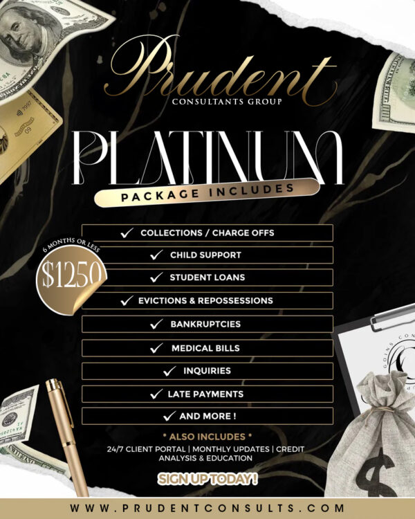 PLATINUM CREDIT REPAIR PACKAGE